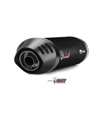 MIVV Ponteira de Escape OVAL para Honda CBR1000 RR 06-07