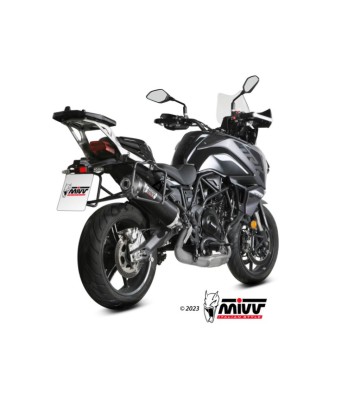 MIVV Ponteira de Escape OVAL para Benelli TRK 702 / X 23-24