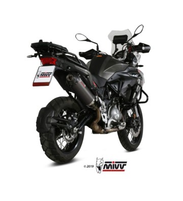 MIVV Ponteira de Escape OVAL para Benelli TRK 502 X 18-24