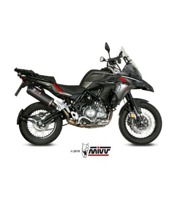 MIVV Ponteira de Escape OVAL para Benelli TRK 502 X 18-24