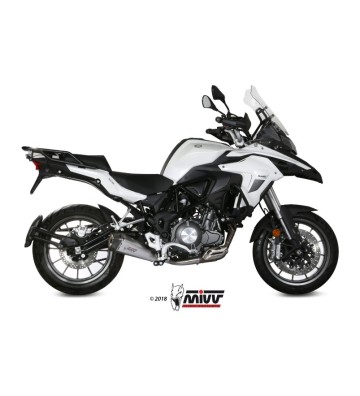 MIVV Ponteira de Escape DELTA RACE para Benelli TRK 502 17-24