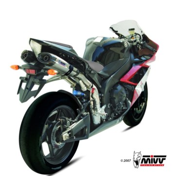 MIVV Ponteiras de Escape SUONO para Yamaha YZF-R1 07-08