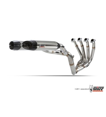 MIVV STEEL Full Exhaust System for Yamaha YZF-R1 09-14