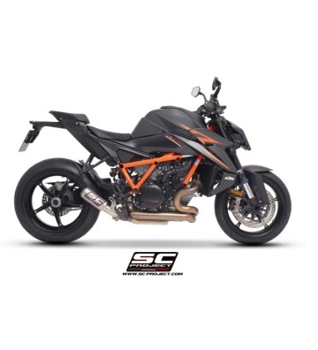 SC PROJECT CR-T Ponteira de escape para 1390 SUPER DUKE R 24-