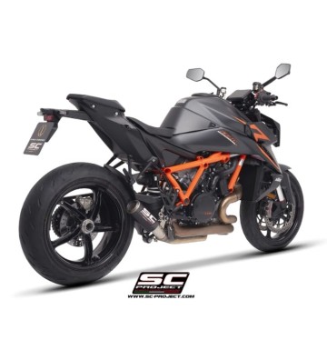 SC PROJECT CR-T Ponteira de escape para 1390 SUPER DUKE R 24-