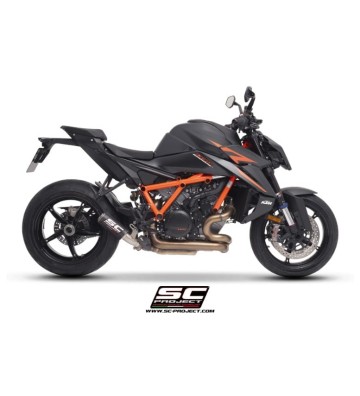 SC PROJECT CR-T Ponteira de escape para 1390 SUPER DUKE R 24-