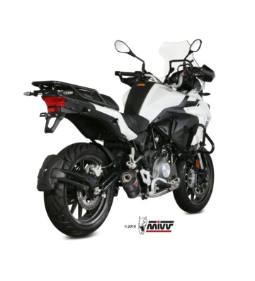 MIVV Ponteira de Escape OVAL para BENELLI TRK 502 17-24