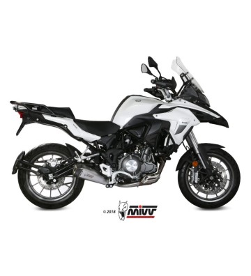 MIVV Ponteira de Escape DELTA RACE para BENELLI TRK 502 17-24