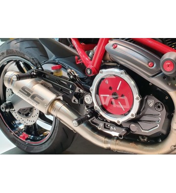 CNC Racing Rear Sets Kit for Ducati Scrambler 1100 18- / Monster 797 17-20 / Scrambler 800 15-