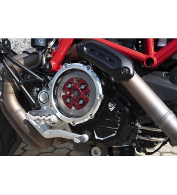 CNC Racing Clear Cover Oil Bath Clutch BICOLOR for DUCATI