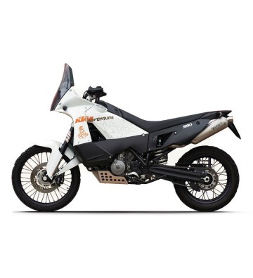 HP CORSE Ponteiras de Escape SP-1 350 Titânio para KTM 990 ADVENTURE 06-14