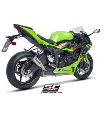 SC PROJECT Ponteira de Escape CR-T para Kawasaki Ninja ZX-6R 24-