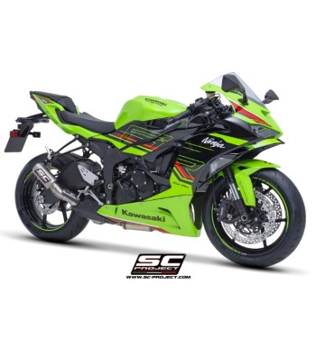 SC PROJECT CR-T Slip-on for Kawasaki Ninja ZX-6R 24-