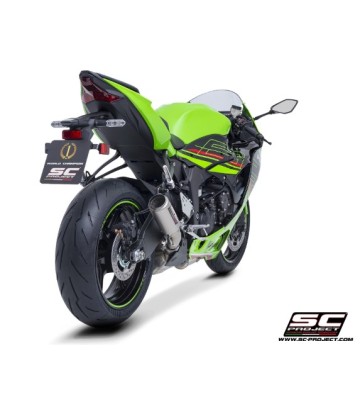 SC PROJECT CR-T Slip-on for Kawasaki Ninja ZX-6R 24-