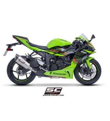 SC PROJECT Ponteira de Escape SC1-R para Kawasaki Ninja ZX-6R 24-