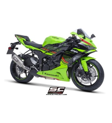 SC PROJECT Ponteira de Escape SC1-R para Kawasaki Ninja ZX-6R 24-