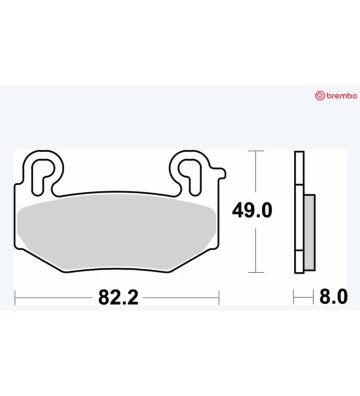 BREMBO Front Brake Pad Kit