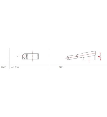 LIGHTECH Handlebar Holders Ø47mm