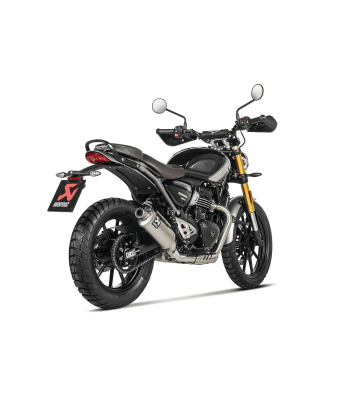 AKRAPOVIC Ponteira de escape para SCRAMBLER 400 X 24-