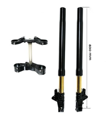 OHLINS USD Front Fork Kit High + Unit Garage Triple Clamp for BMW R NineT 20-