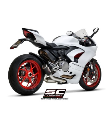 SC PROJECT Meio Sistema de Escape com Ponteira CR-T M2 para DUCATI Panigale V2 20-24