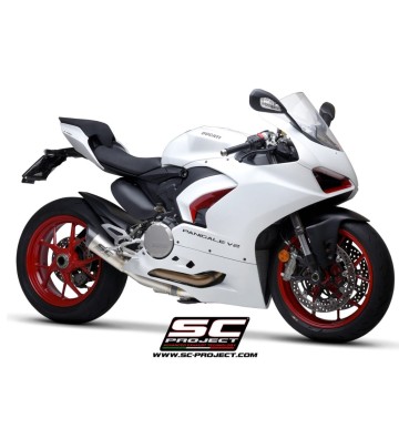 SC PROJECT Meio Sistema de Escape com Ponteira S1 para DUCATI Panigale V2 20-24