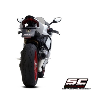 SC PROJECT Meio Sistema de Escape com Ponteira S1 para DUCATI Panigale V2 20-24