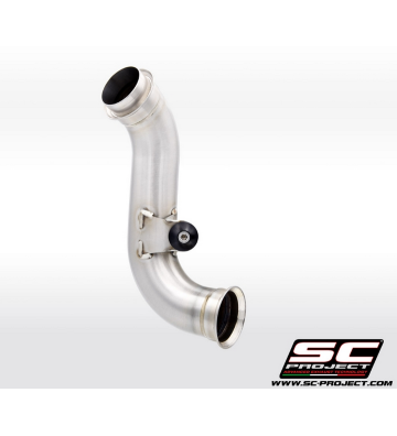 SC PROJECT De-cat link pipe for KTM890 ADVENTURE / 890 ADVENTURE A2 2021-2024