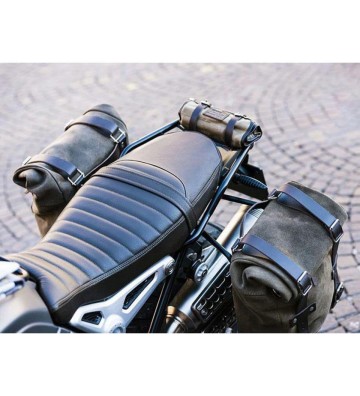 UNIT GARAGE Waxed Suede Side Pannier Scram 10L-14L + Double Subframe for BMW R NINE T