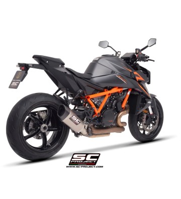 SC PROJECT Ponteira de Escape SC1-R para KTM 1390 SUPER DUKE R 24-