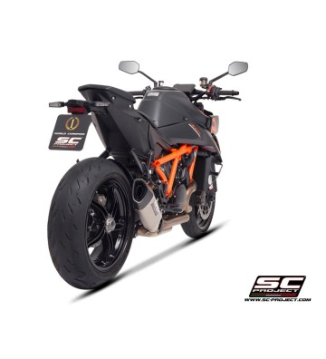 SC PROJECT Ponteira de Escape SC1-R para KTM 1390 SUPER DUKE R 24-