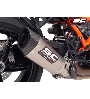 SC PROJECT Ponteira de Escape SC1-R para KTM 1390 SUPER DUKE R 24-