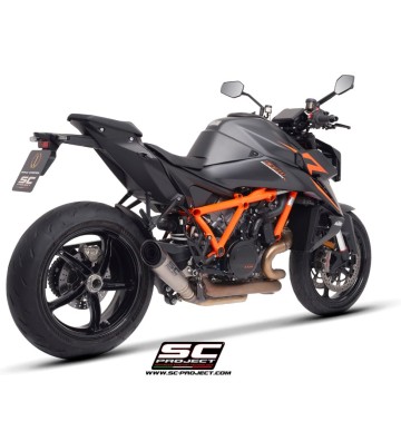 SC PROJECT Ponteira de Escape S1 para KTM 1390 SUPER DUKE R 24-