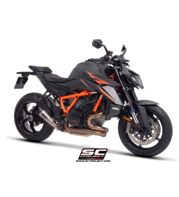 SC PROJECT Ponteira de Escape S1 para KTM 1390 SUPER DUKE R 24-