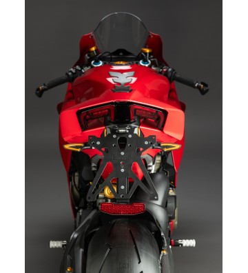 LIGHTECH Adjustable License Plate Holder Kit for DUCATI Panigale V4/V2 25- / Streetfighter V2/V4 25-