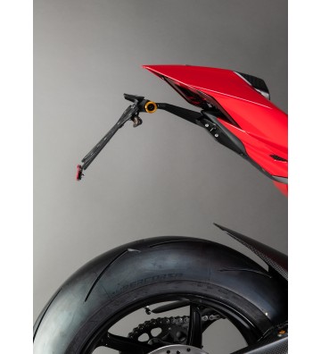LIGHTECH Adjustable License Plate Holder Kit for DUCATI Panigale V4/V2 25- / Streetfighter V2/V4 25-