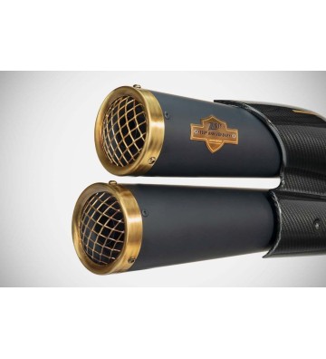 ZARD Ponteira de Escape 120TH para HARLEY DAVIDSON SPORTSTER S 21-24