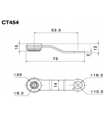 Rizoma Fluid Reservoir Bracket