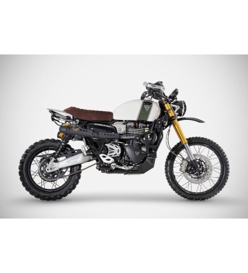 ZARD Escape Completo de Ponteira Dupla para TRIUMPH Scrambler 1200 19-23