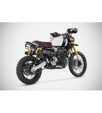 ZARD Escape Completo de Ponteira Dupla para TRIUMPH Scrambler 1200 19-23