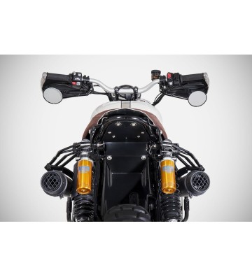 ZARD Twin Full Exhaust System for TRIUMPH Scrambler 1200 19-23