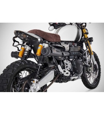 ZARD Escape Completo de Ponteira Dupla para TRIUMPH Scrambler 1200 19-23