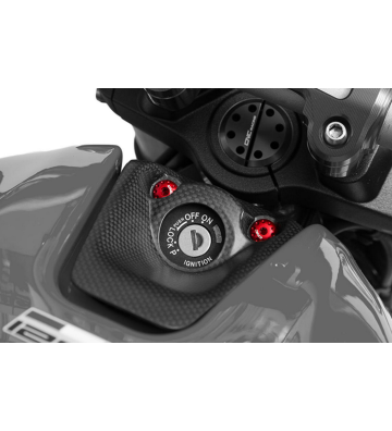 CNC Racing Screws kit key guard for Ducati