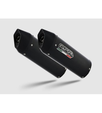 GPR FURORE NERO Silencers for SUZUKI Hayabusa 1300 01-06