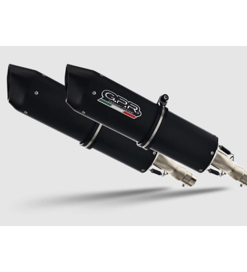 GPR FURORE NERO Twin Silencers for KTM 990 ADVENTURE 06-14