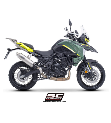 SC PROJECT Rally-S Ponteira de escape para Benelli TRK 702 702 X 2023 - 2025