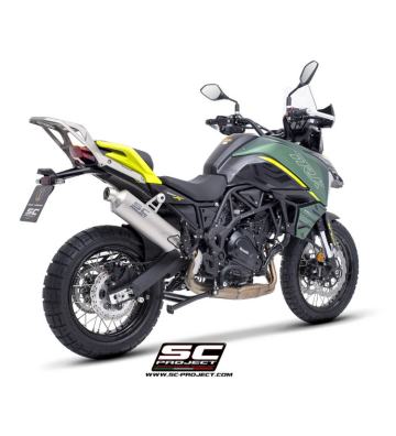 SC PROJECT Rally-S Ponteira de escape para Benelli TRK 702 702 X 2023 - 2025