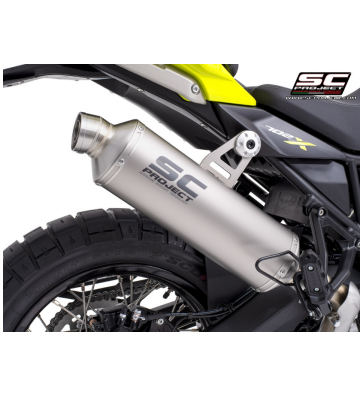 SC PROJECT Rally-S Ponteira de escape para Benelli TRK 702 702 X 2023 - 2025