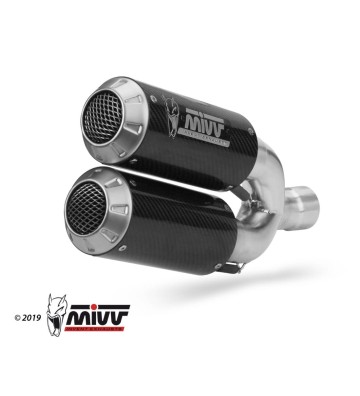 MIVV MK3 Silencers for DUCATI 1200/S 17-21