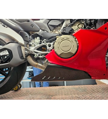 FULLSIX Belly Pan for Slip-on/Full Exhaust System for DUCATI Panigale V4 25-